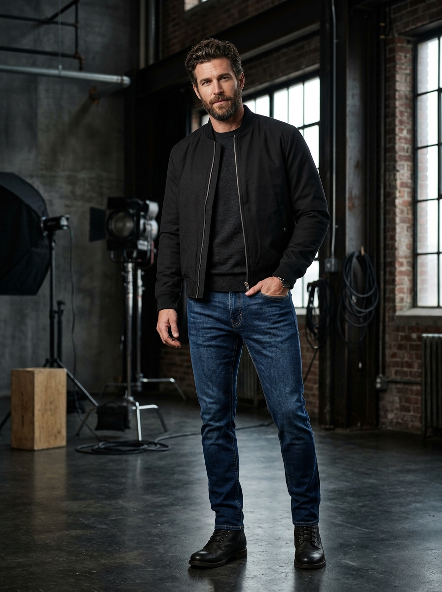 Stretch Slim-Fit Jeans